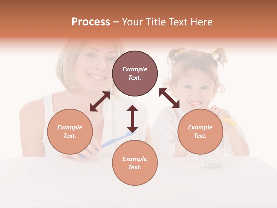 Clean Kid Stand PowerPoint Template