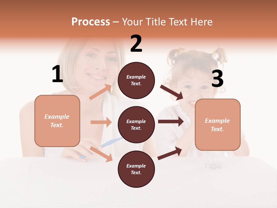 Clean Kid Stand PowerPoint Template