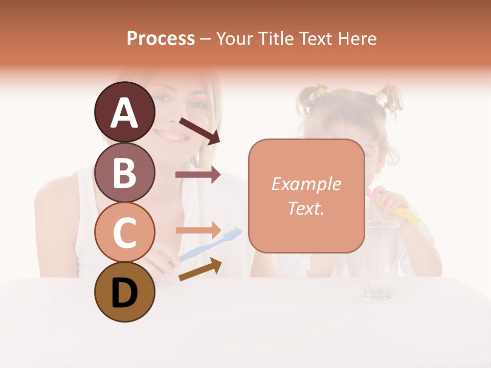 Clean Kid Stand PowerPoint Template