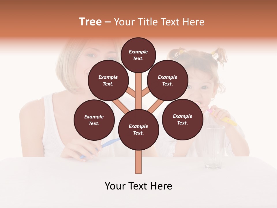 Clean Kid Stand PowerPoint Template