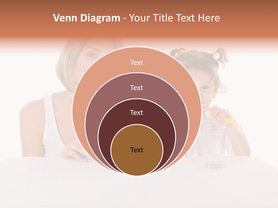 Clean Kid Stand PowerPoint Template