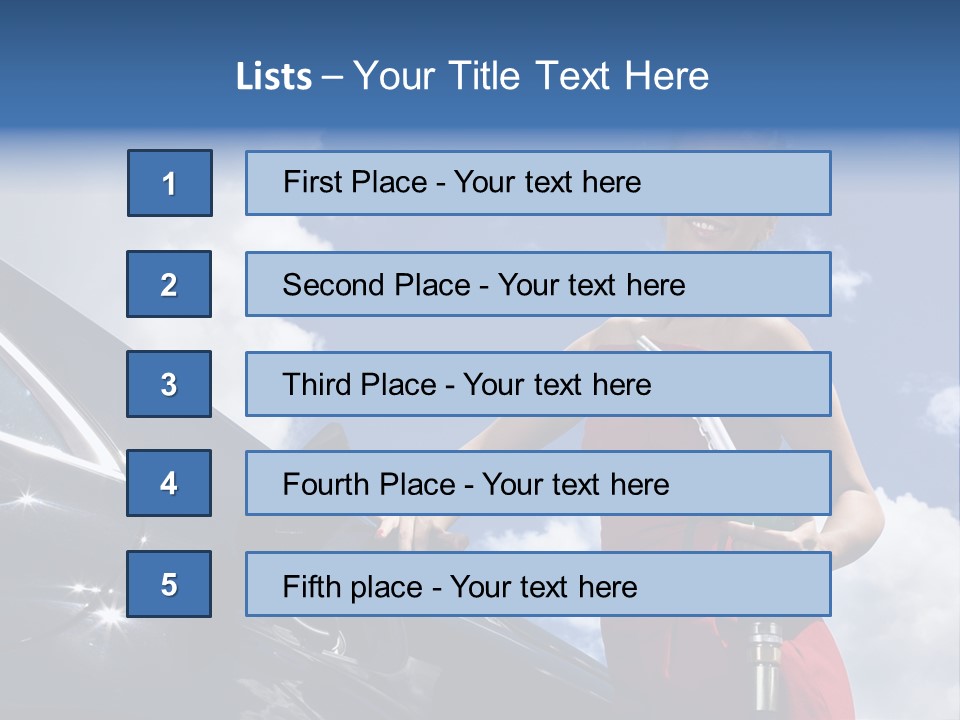 Beautiful Car Business PowerPoint Template