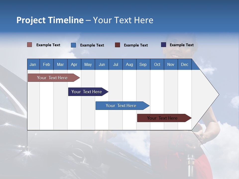 Beautiful Car Business PowerPoint Template