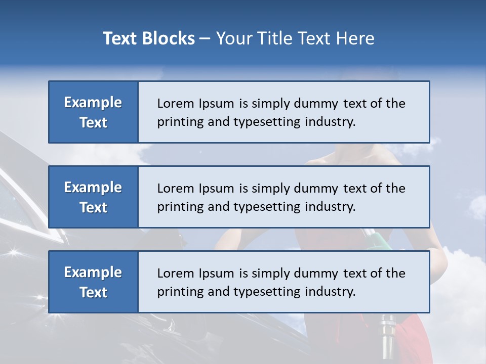 Beautiful Car Business PowerPoint Template