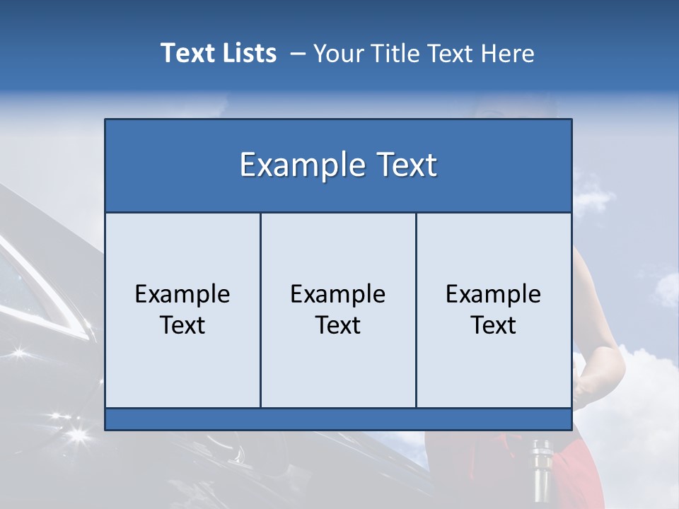Beautiful Car Business PowerPoint Template