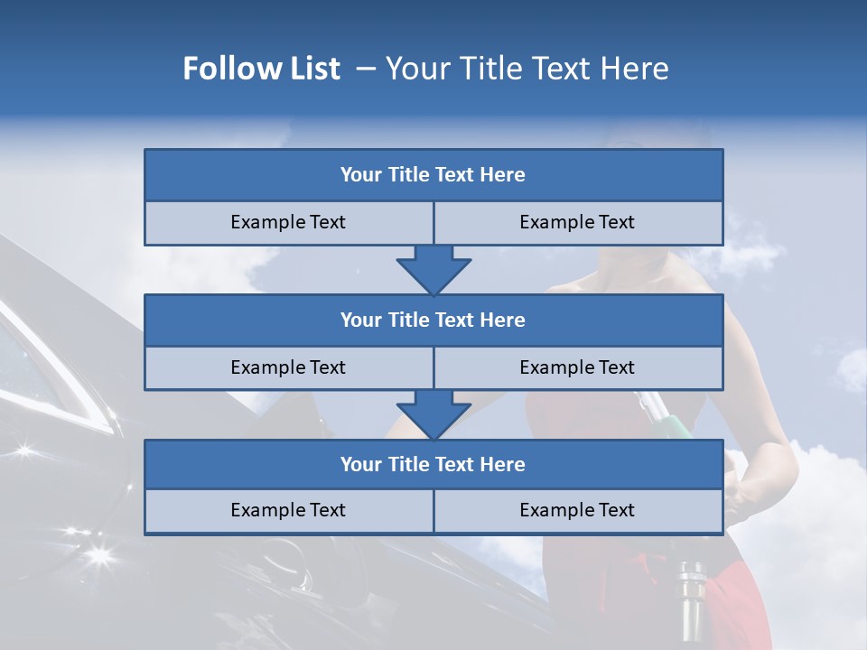 Beautiful Car Business PowerPoint Template