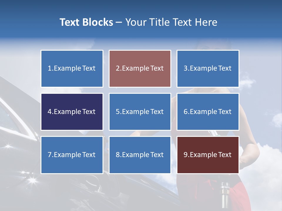 Beautiful Car Business PowerPoint Template