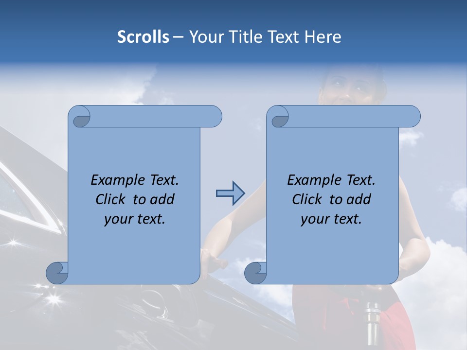 Beautiful Car Business PowerPoint Template