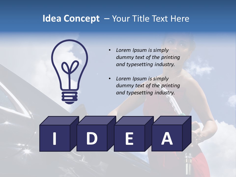 Beautiful Car Business PowerPoint Template