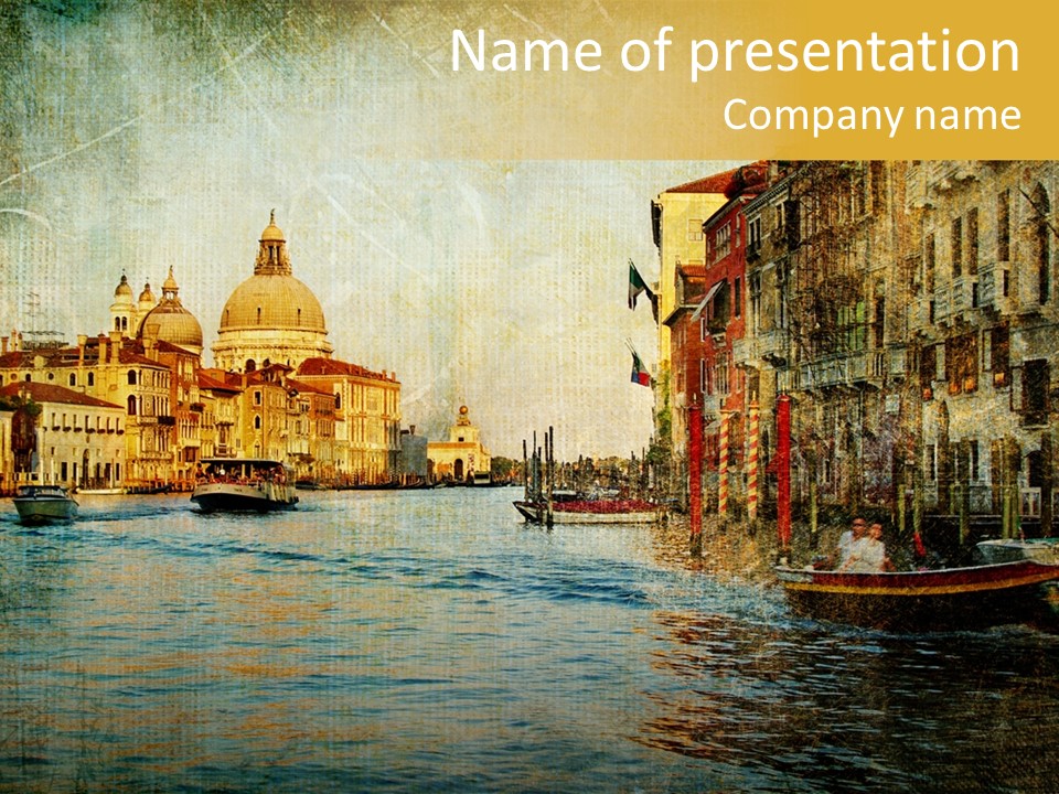 Historical Artistic Art PowerPoint Template