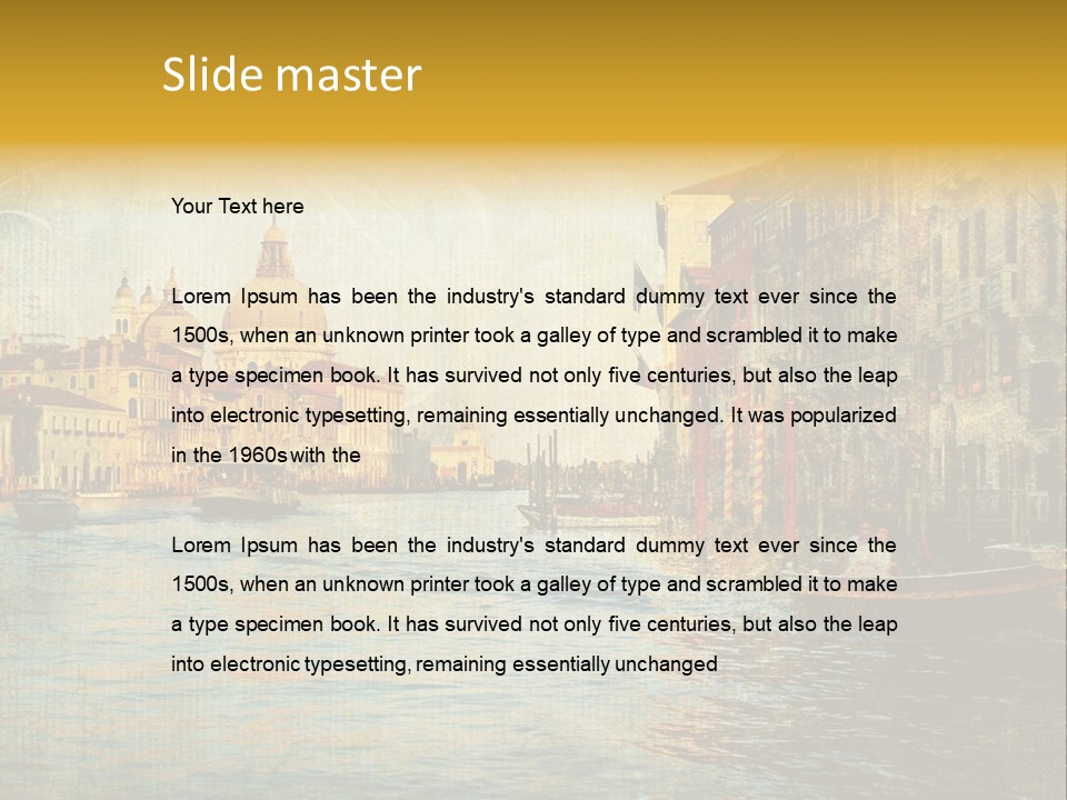 Historical Artistic Art PowerPoint Template