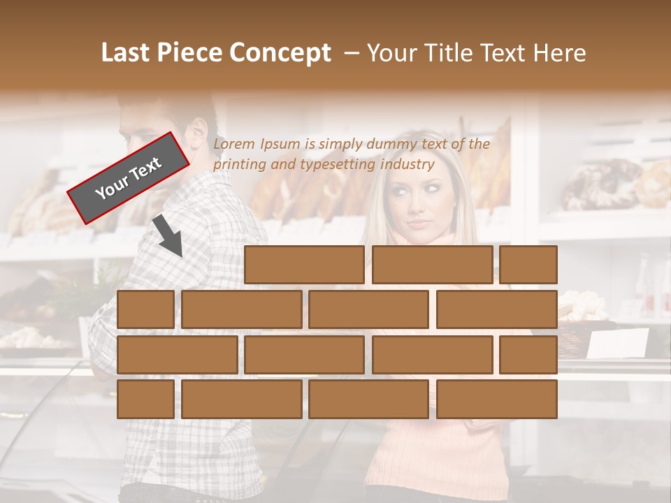 Melancholy Horizontal Young PowerPoint Template