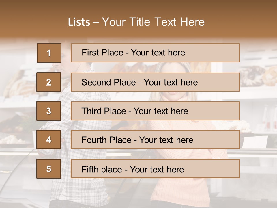 Melancholy Horizontal Young PowerPoint Template