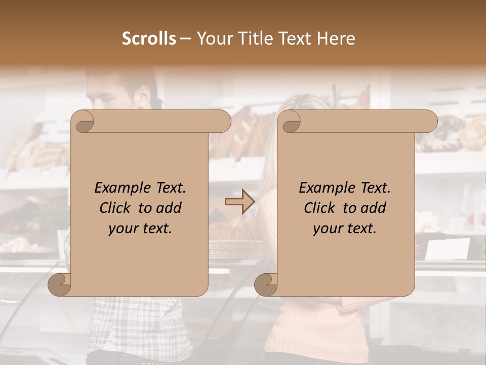 Melancholy Horizontal Young PowerPoint Template