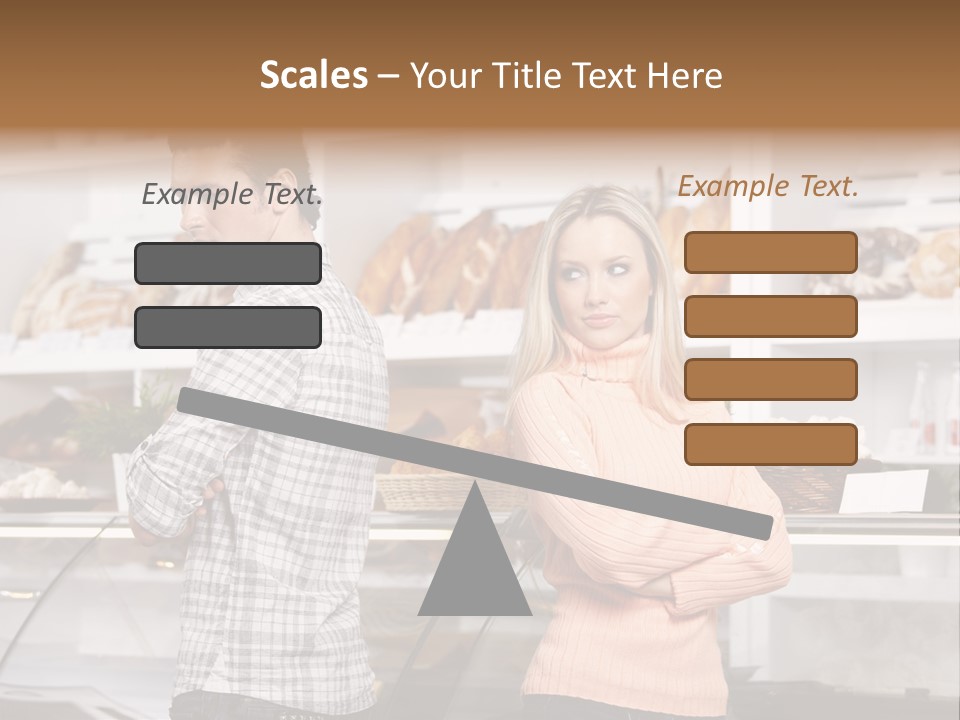 Melancholy Horizontal Young PowerPoint Template