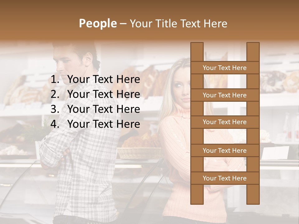 Melancholy Horizontal Young PowerPoint Template
