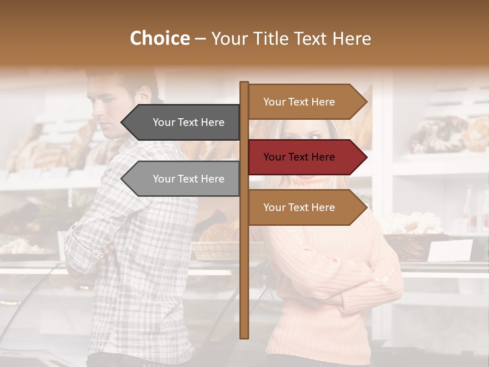 Melancholy Horizontal Young PowerPoint Template