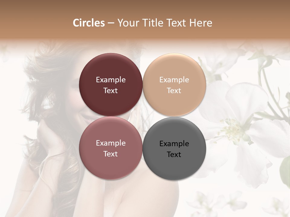 Spa Attractive Skin PowerPoint Template