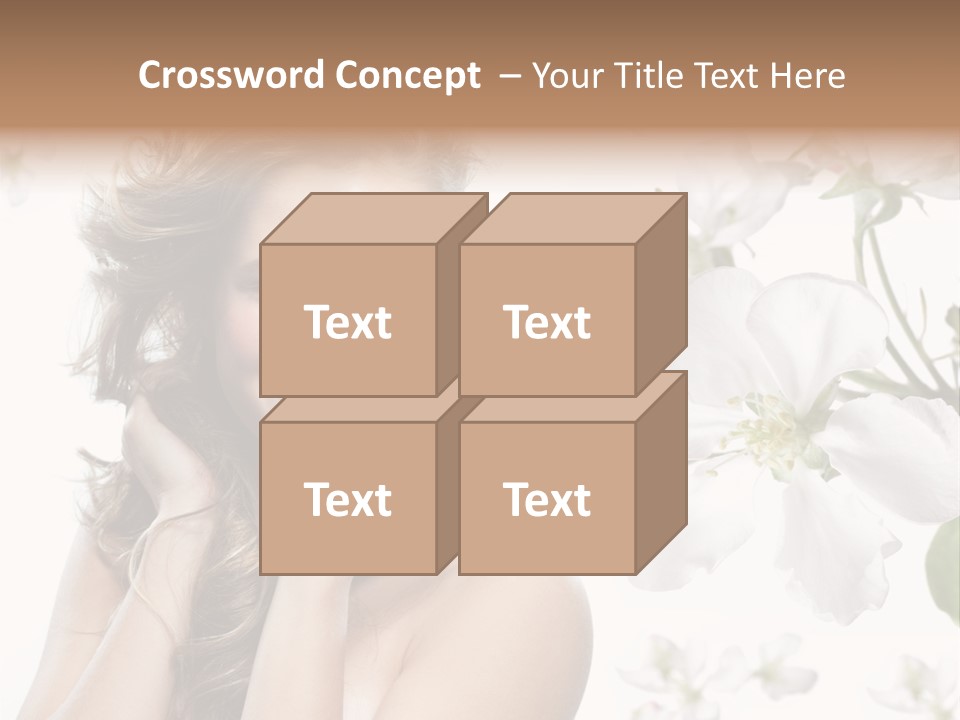 Spa Attractive Skin PowerPoint Template