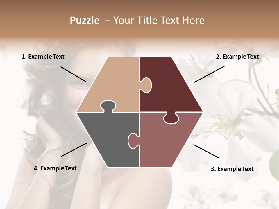 Spa Attractive Skin PowerPoint Template