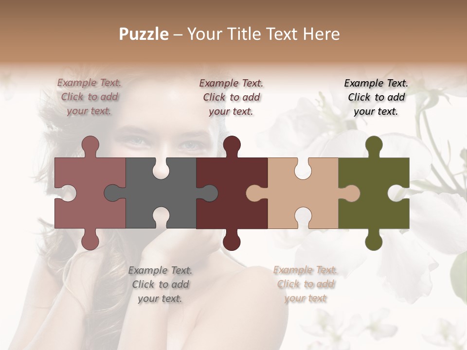 Spa Attractive Skin PowerPoint Template