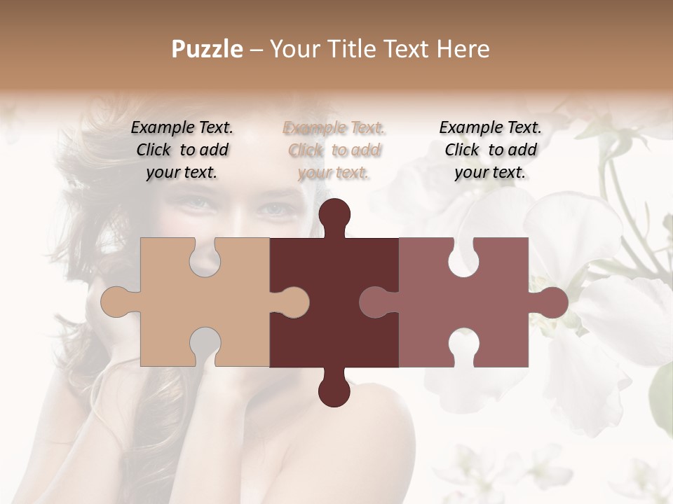 Spa Attractive Skin PowerPoint Template