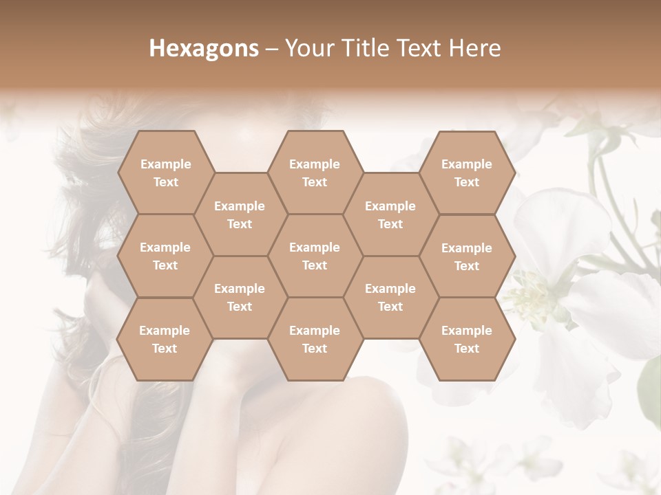 Spa Attractive Skin PowerPoint Template