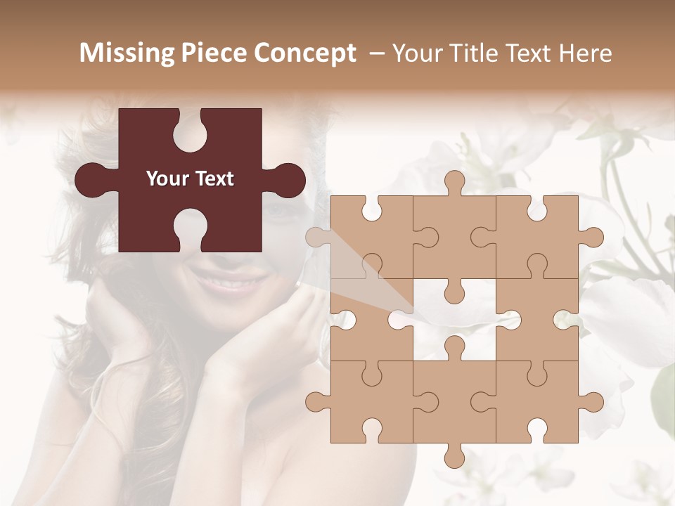 Spa Attractive Skin PowerPoint Template