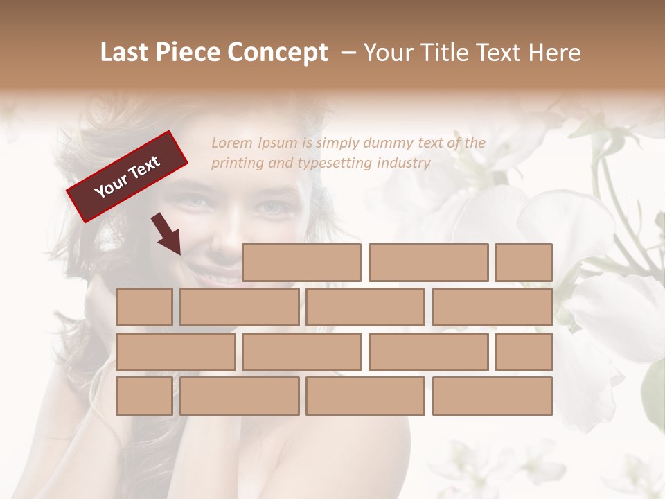 Spa Attractive Skin PowerPoint Template