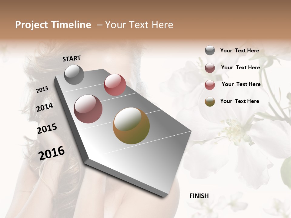 Spa Attractive Skin PowerPoint Template