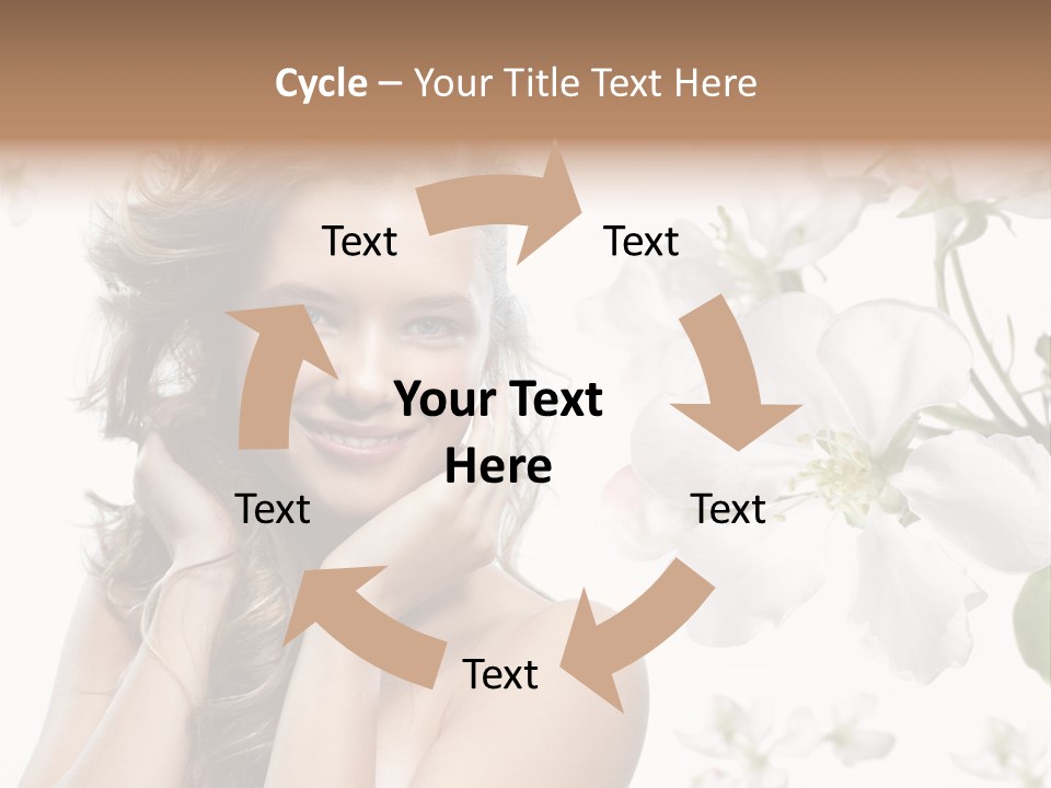 Spa Attractive Skin PowerPoint Template
