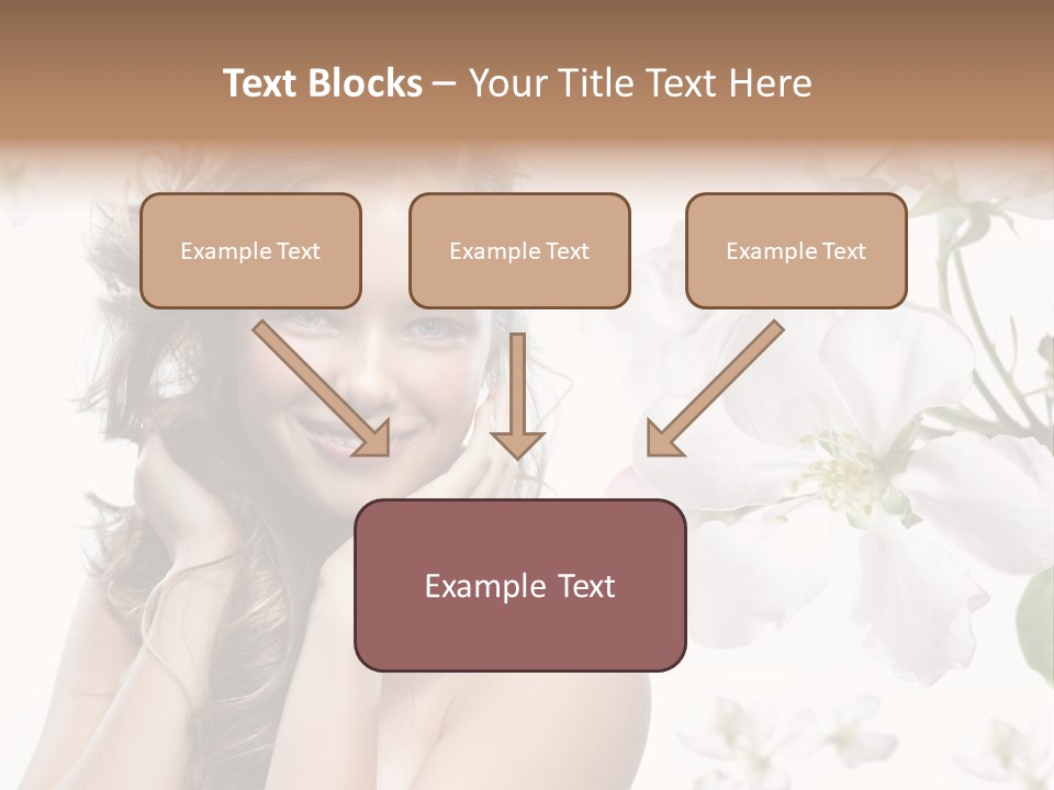 Spa Attractive Skin PowerPoint Template