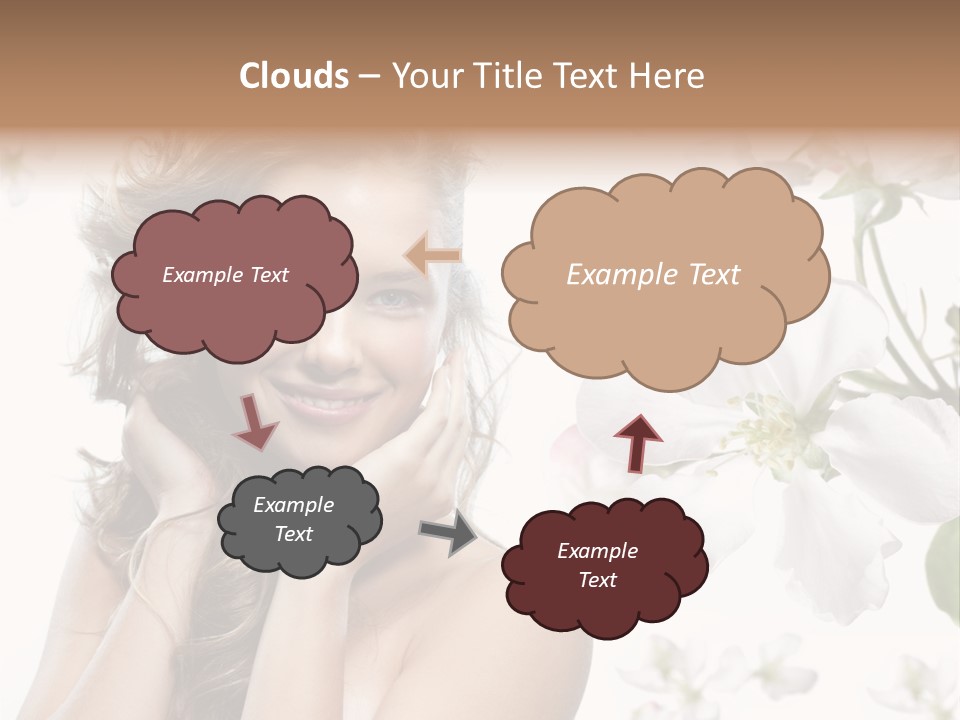 Spa Attractive Skin PowerPoint Template