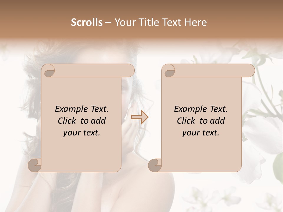 Spa Attractive Skin PowerPoint Template