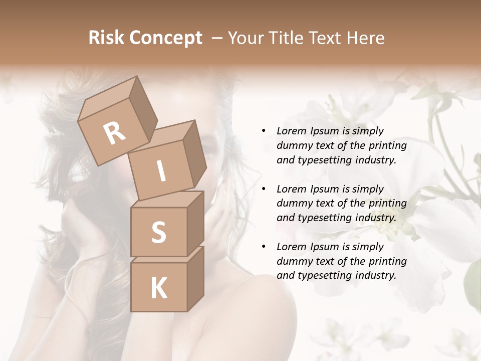 Spa Attractive Skin PowerPoint Template