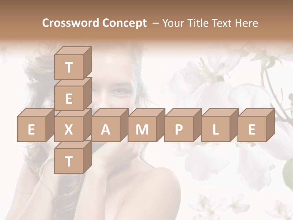 Spa Attractive Skin PowerPoint Template