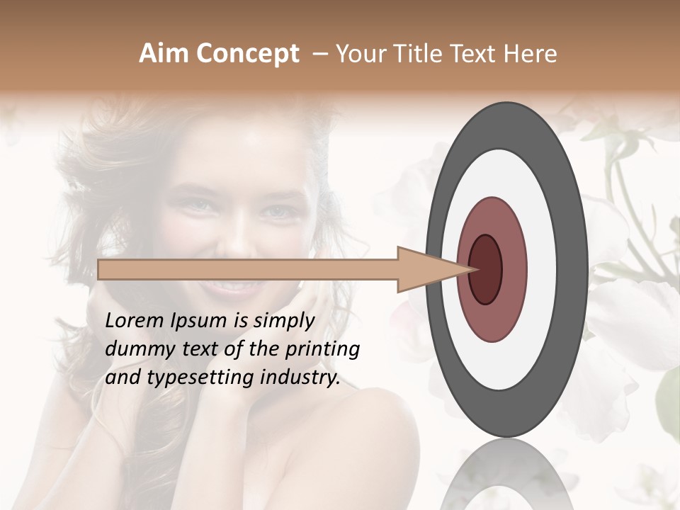 Spa Attractive Skin PowerPoint Template