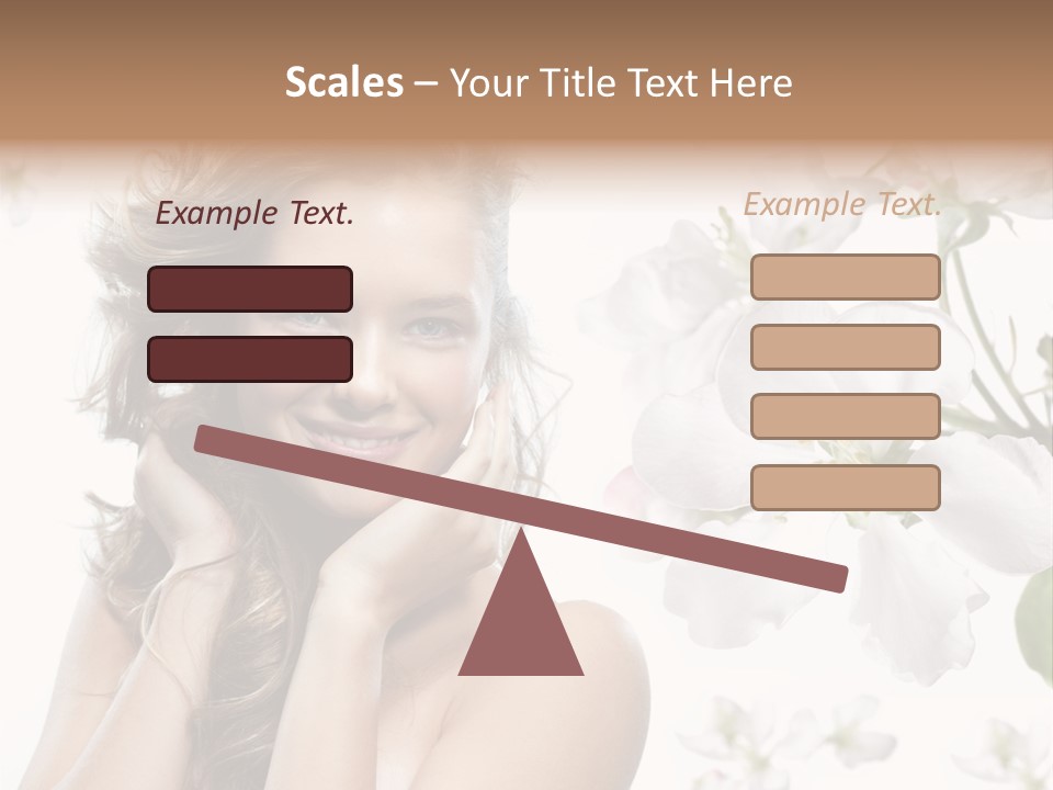 Spa Attractive Skin PowerPoint Template