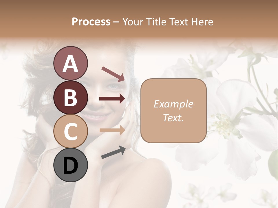 Spa Attractive Skin PowerPoint Template