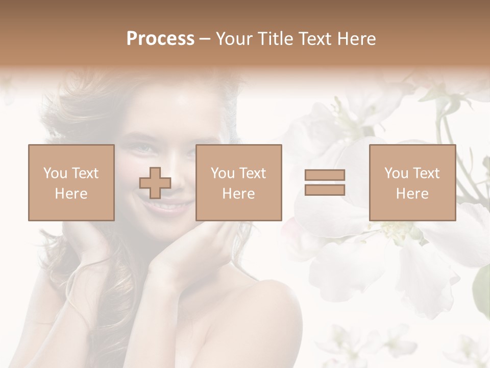 Spa Attractive Skin PowerPoint Template