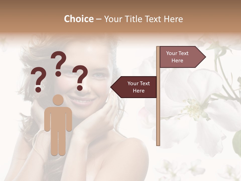 Spa Attractive Skin PowerPoint Template