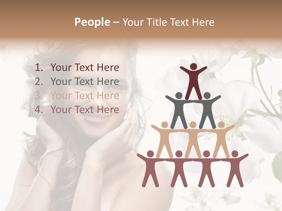 Spa Attractive Skin PowerPoint Template