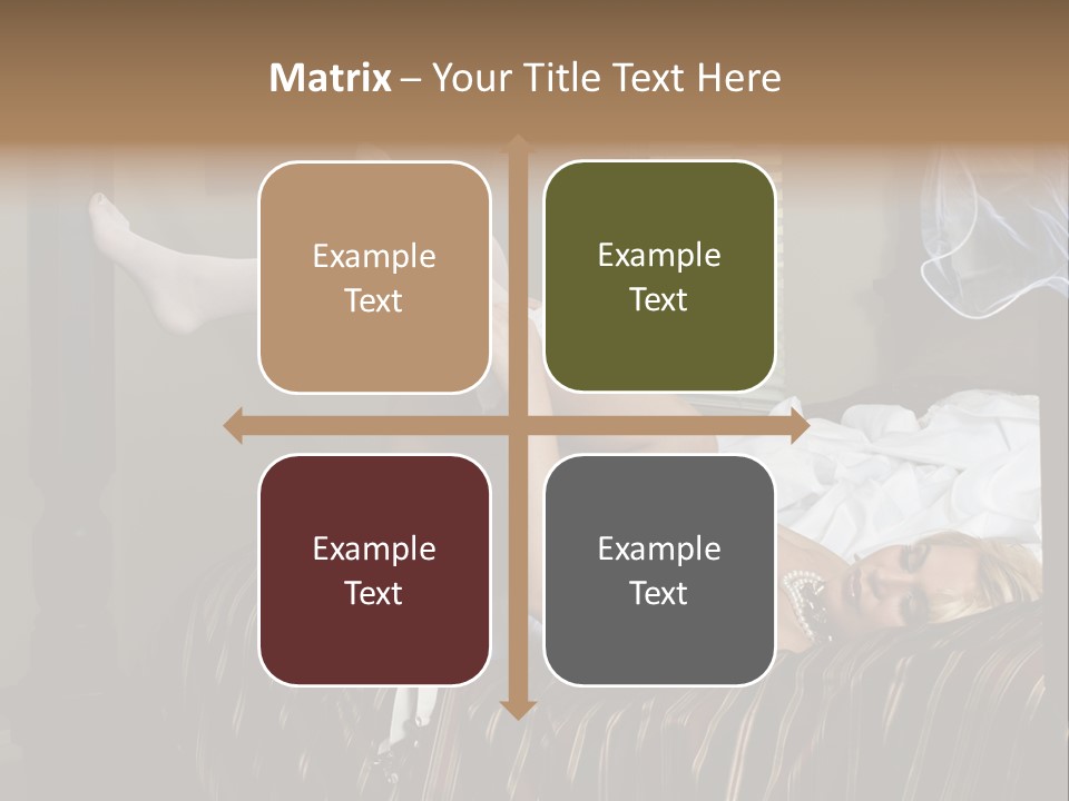 Horizontal Hair  PowerPoint Template