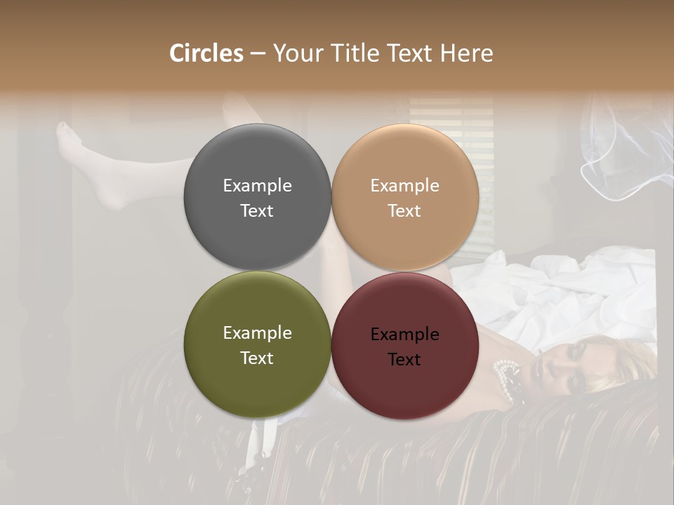 Horizontal Hair  PowerPoint Template