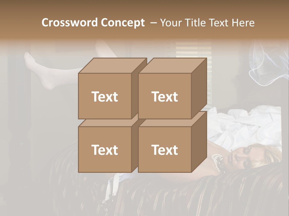 Horizontal Hair  PowerPoint Template