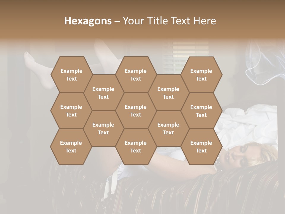 Horizontal Hair  PowerPoint Template