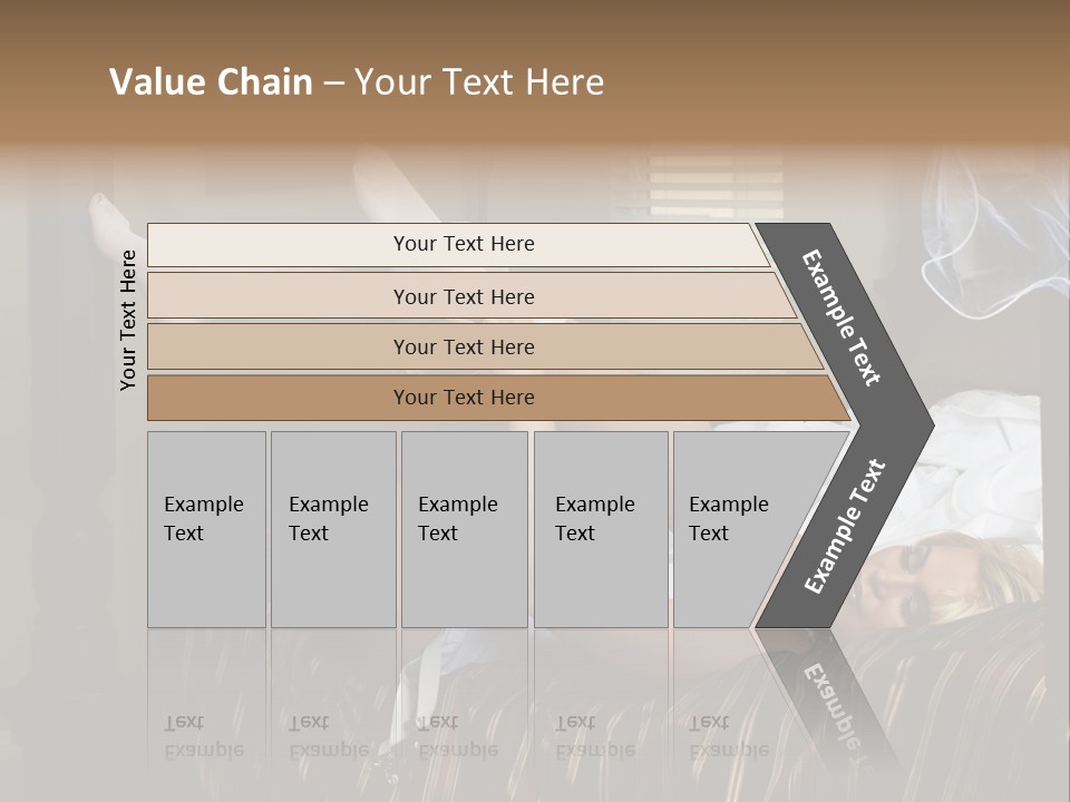 Horizontal Hair  PowerPoint Template