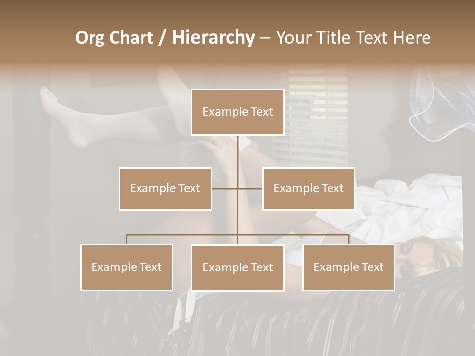 Horizontal Hair  PowerPoint Template