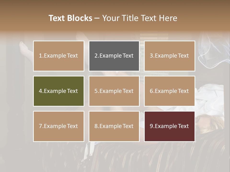 Horizontal Hair  PowerPoint Template