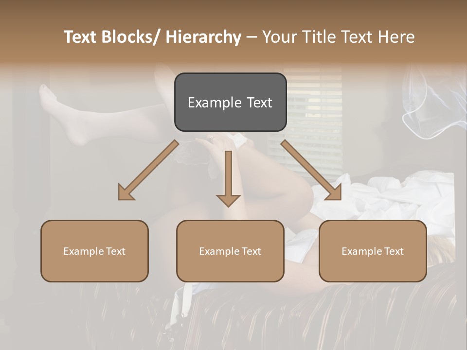 Horizontal Hair  PowerPoint Template